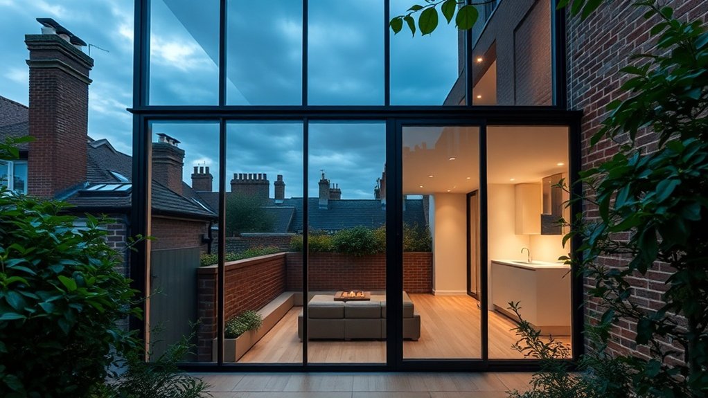 Glass Extension Walls Sydenham